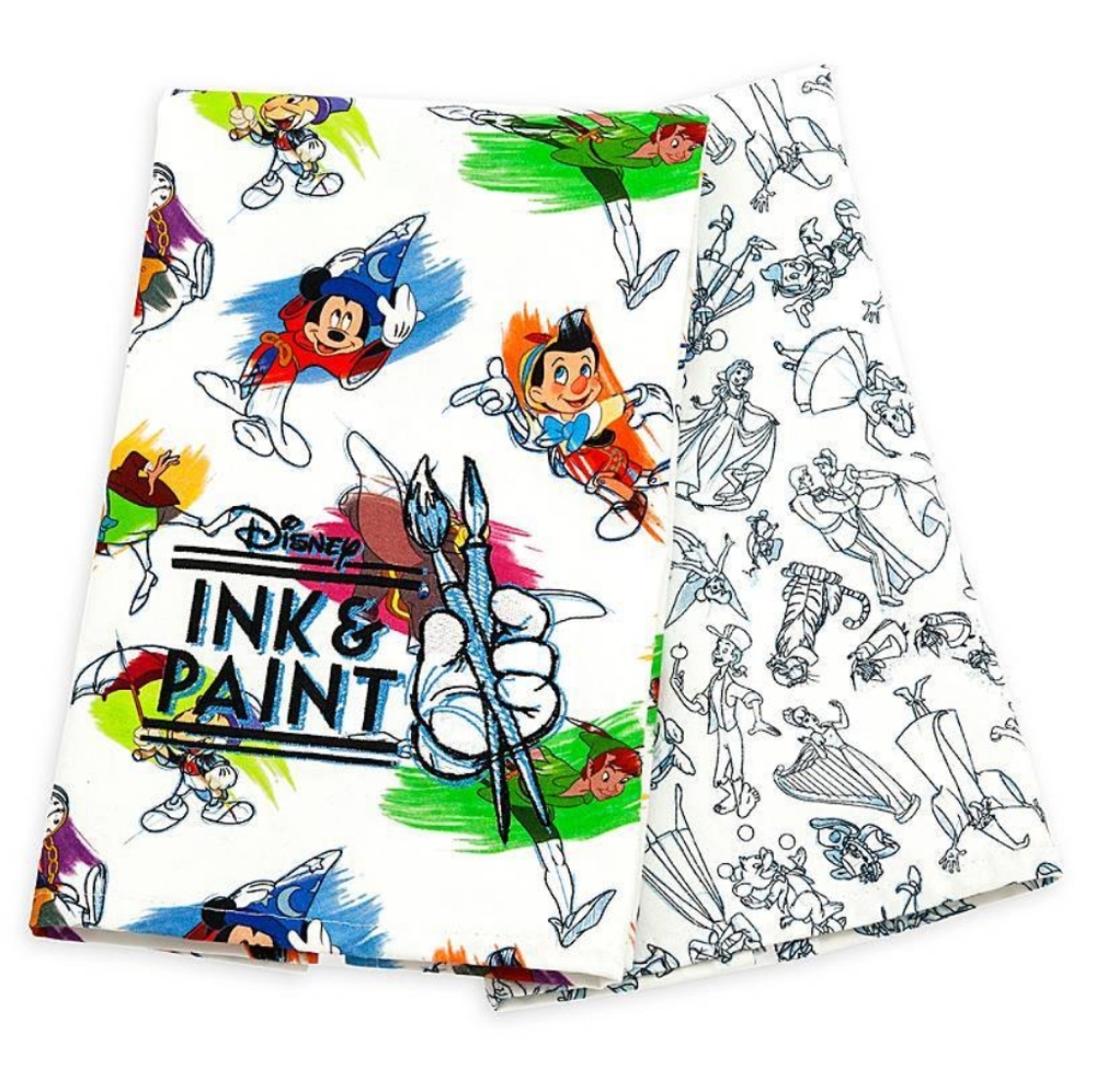 Disney Ink & Paint Kitchen Towels